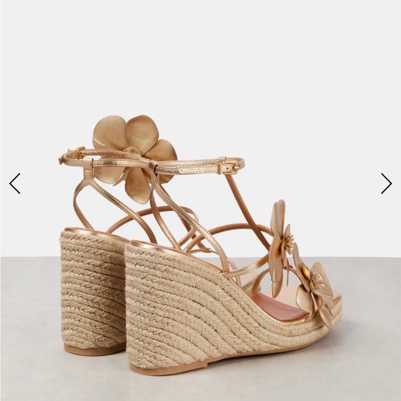 Zimmerman orchid wedge/ never worn - Picture 2 of 6